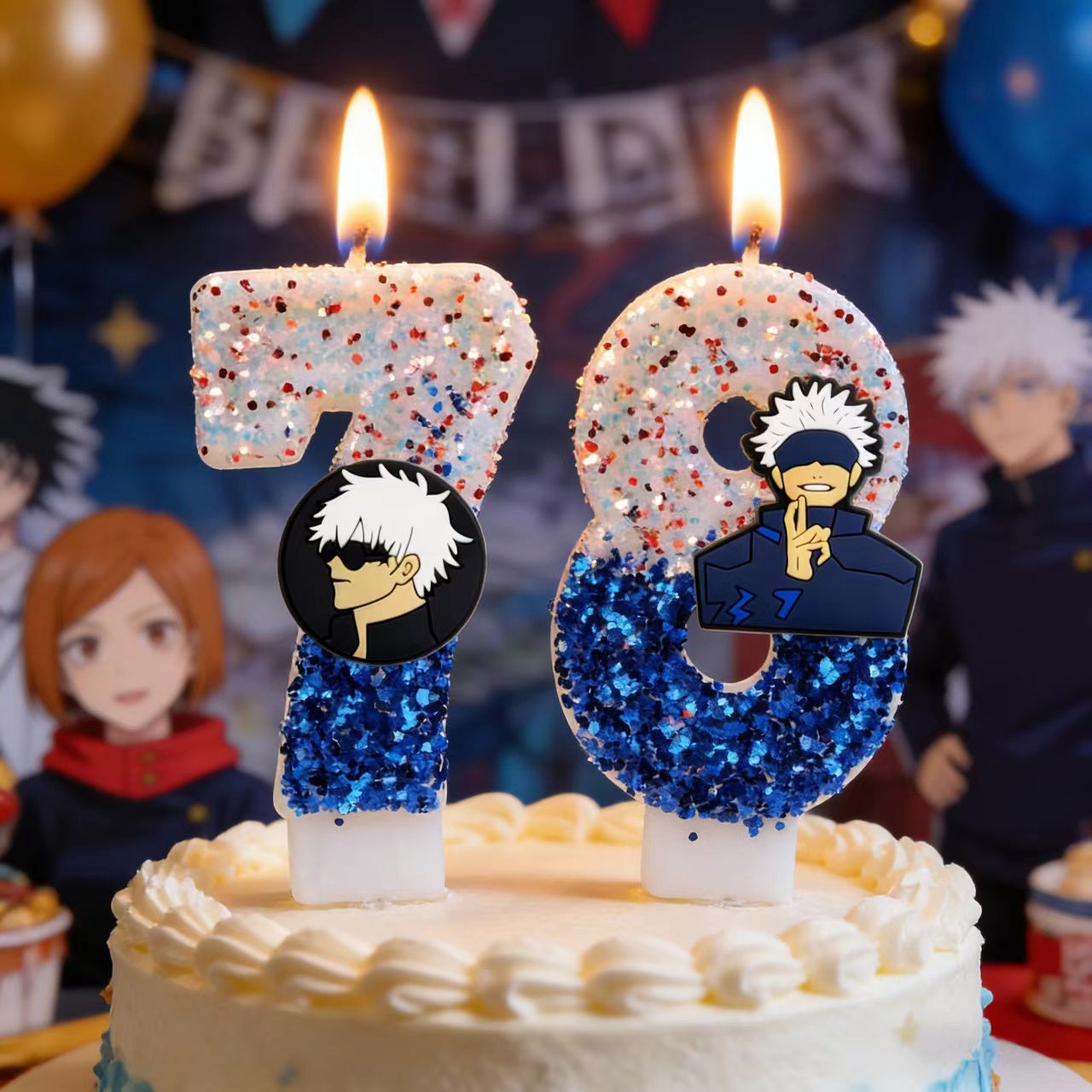 Holiday Candle Set - Lilin Ulang Tahun Anime Jujitsu Kaisen
