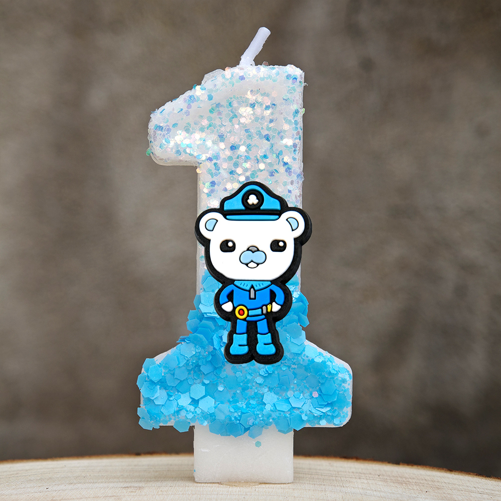 Holiday Candle Set - Koleksi Lilin Ulang Tahun Octonauts Under