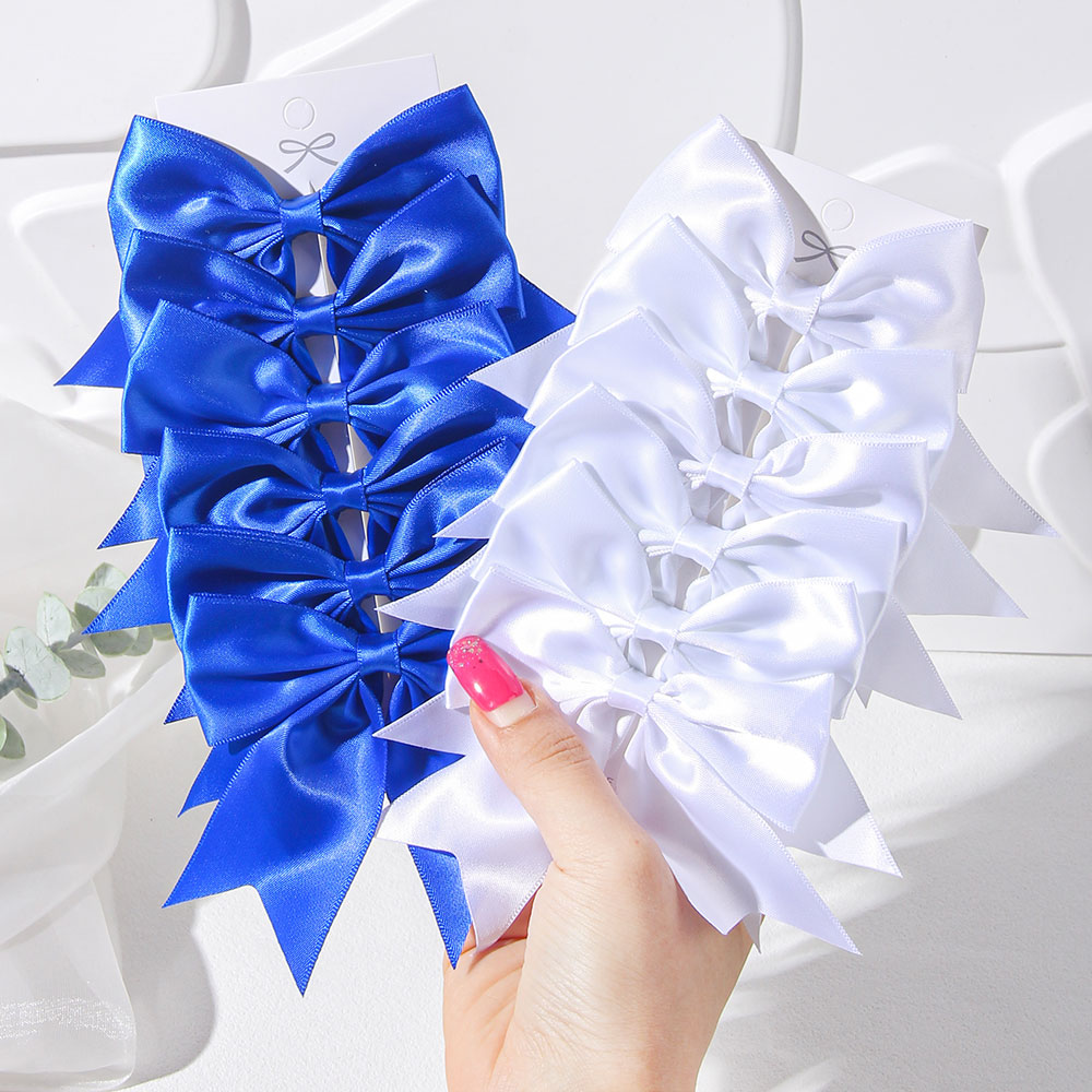 2/4/6PCS Jepit Rambut Pita Bir - Ribbon Bow Gift ulasan dan harga