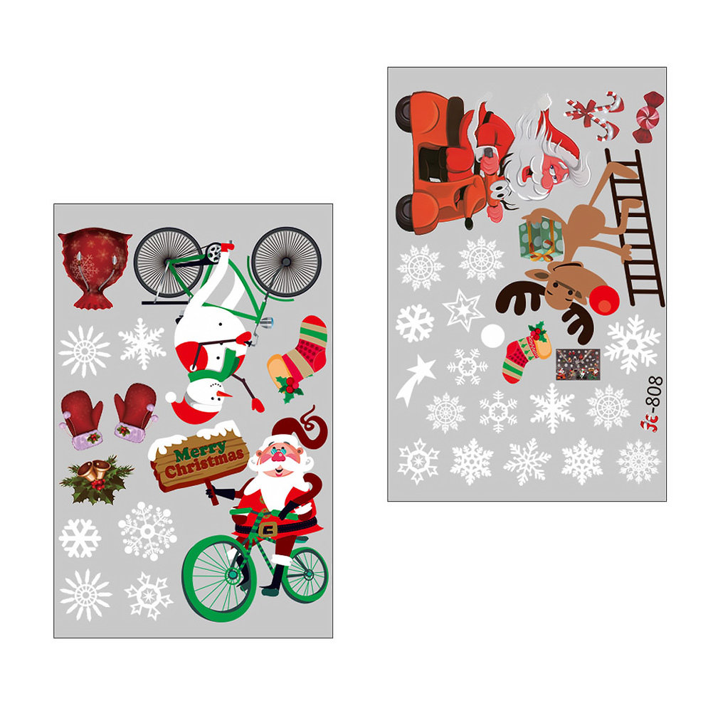 Stiker Jendela Musim Dingin De - Snowflake Window Decal ulasan dan harga