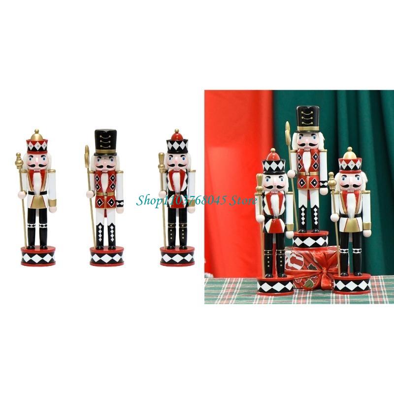 R53F Ornamen Mainan Patung Raj - Nutcracker Figurine ulasan dan harga