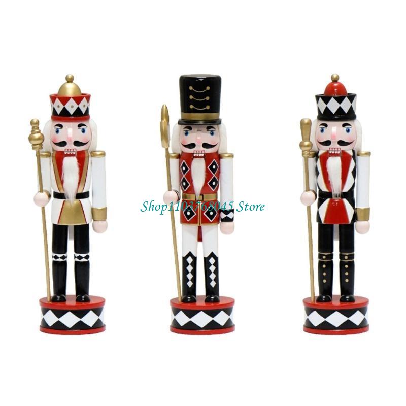 R53F Ornamen Mainan Patung Raj - Nutcracker Figurine ulasan dan harga