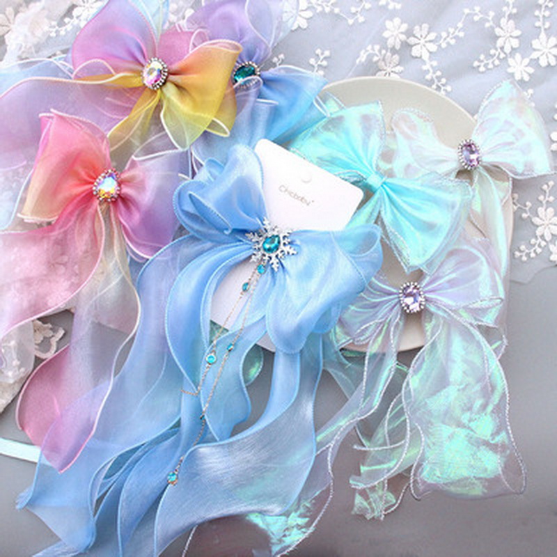 Jepit Rambut Pompom Putri Jepi - Ribbon Bow Gift ulasan dan harga