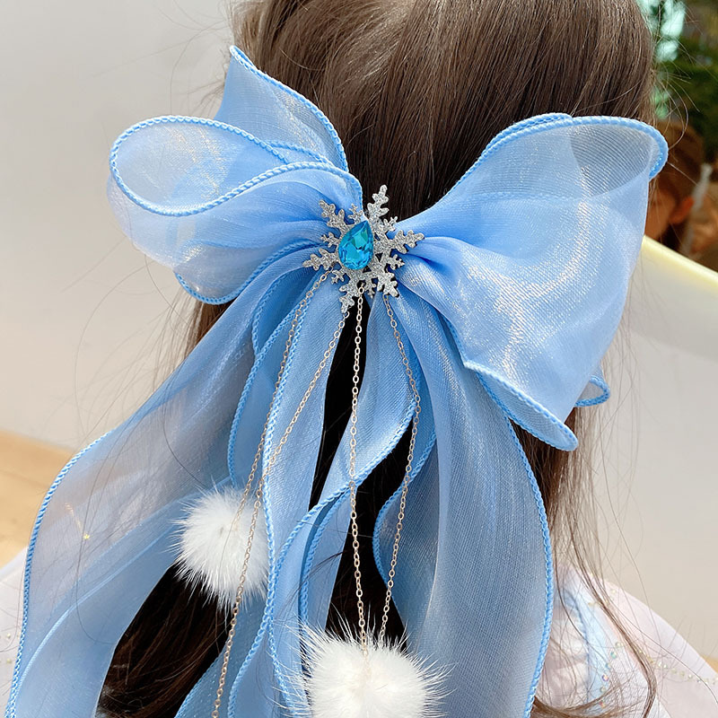 Jepit Rambut Pompom Putri Jepi - Ribbon Bow Gift ulasan dan harga