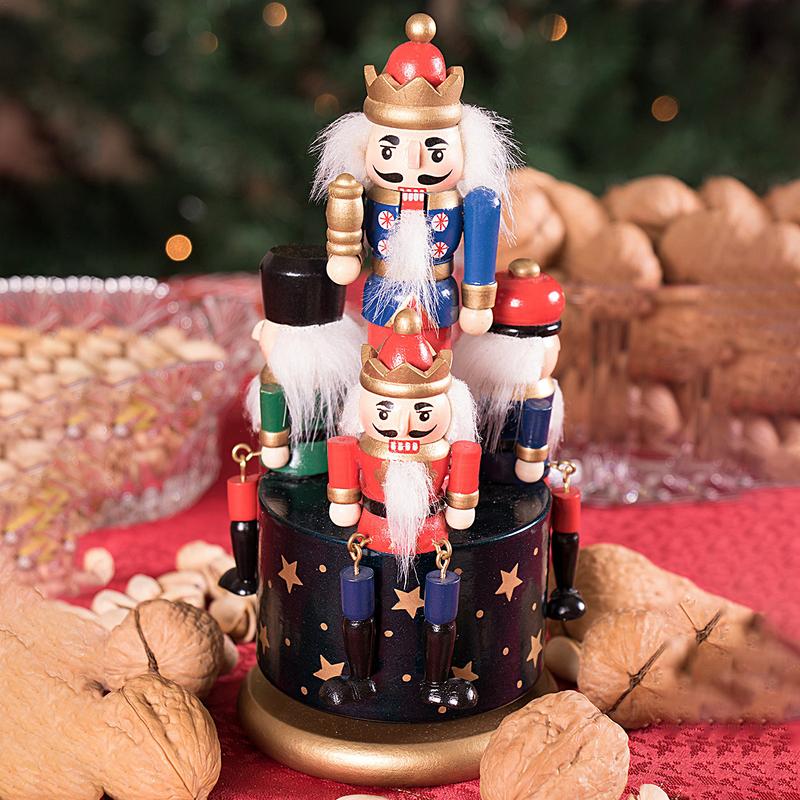 Kotak musik Natal lucu pemecah - Nutcracker Figurine ulasan dan harga