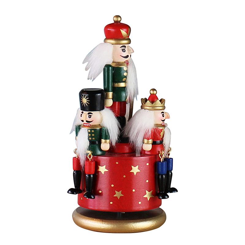 Kotak musik Natal lucu pemecah - Nutcracker Figurine ulasan dan harga