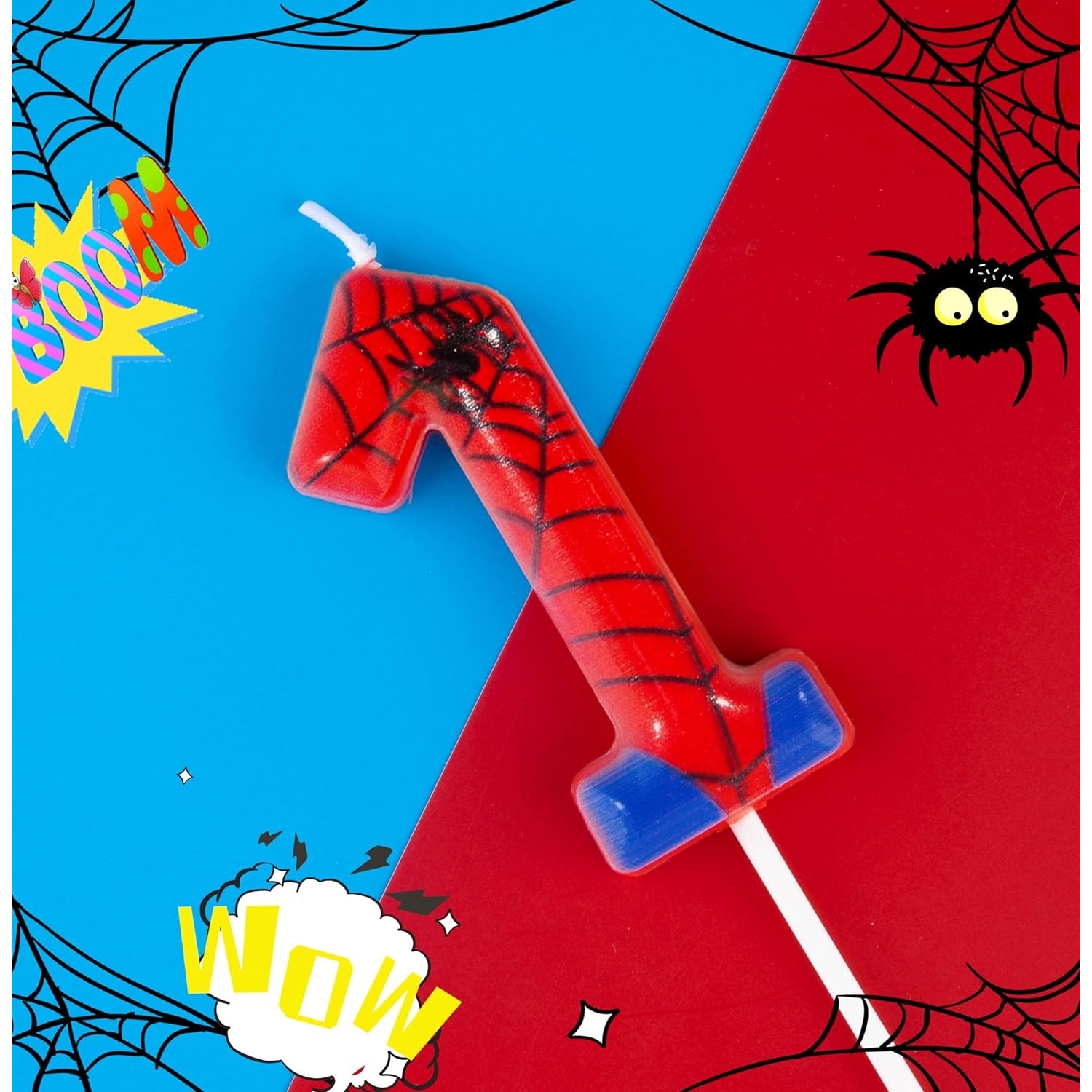 Lilin Ulang Tahun Spider Party - Holiday Candle Set ulasan dan harga